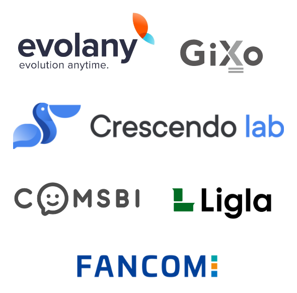 SILVERスポンサー ロゴ | GiXo,Kuzen,transcosmos,TimeTechnologies,FOUR GLOBE,TORCHLIGHT,EDWARD,funfo